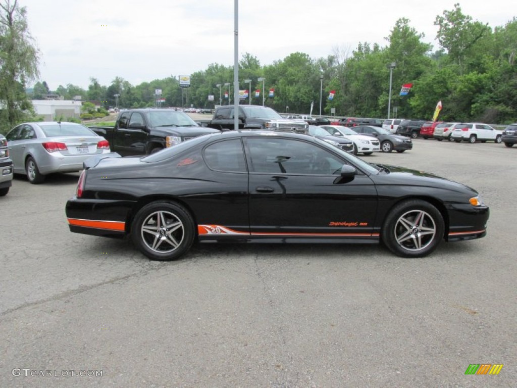 2005 Monte Carlo Supercharged SS Tony Stewart Signature Series - Black / Ebony photo #7