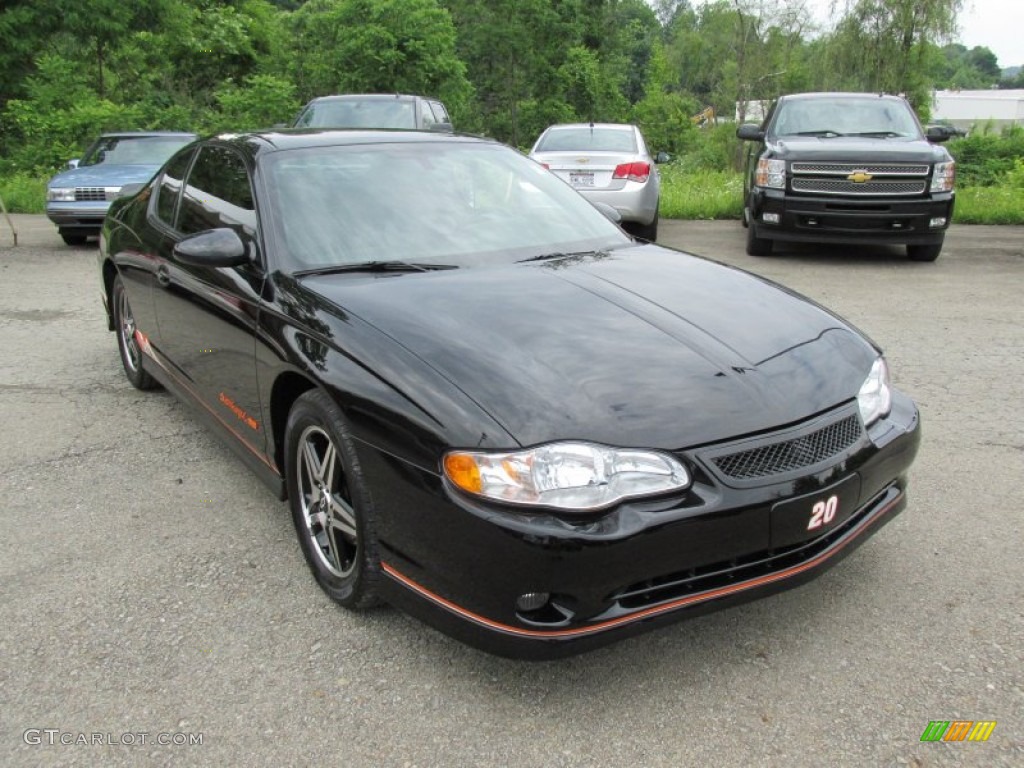 Black 2005 Chevrolet Monte Carlo Supercharged SS Tony Stewart Signature Series Exterior Photo #94351398