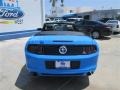 2013 Grabber Blue Ford Mustang V6 Convertible  photo #8