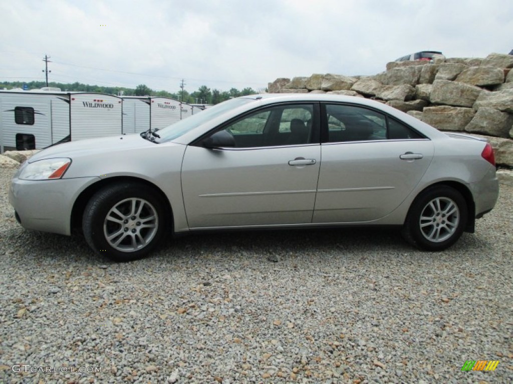 2005 G6 Sedan - Liquid Silver Metallic / Ebony photo #3