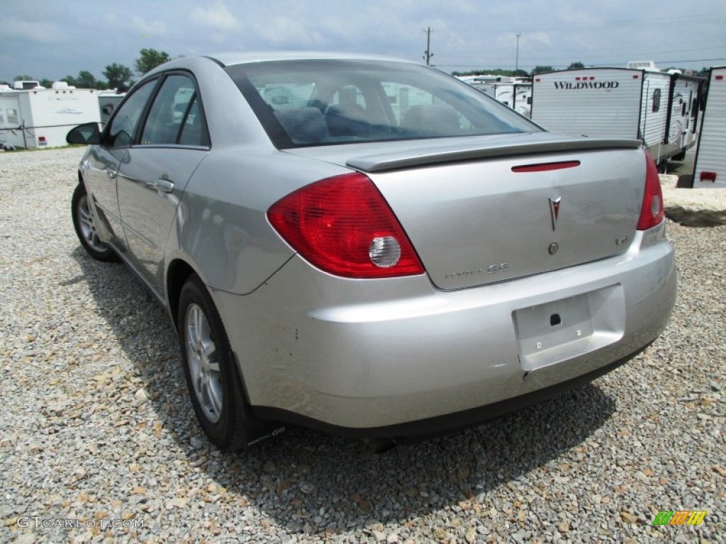 2005 G6 Sedan - Liquid Silver Metallic / Ebony photo #18