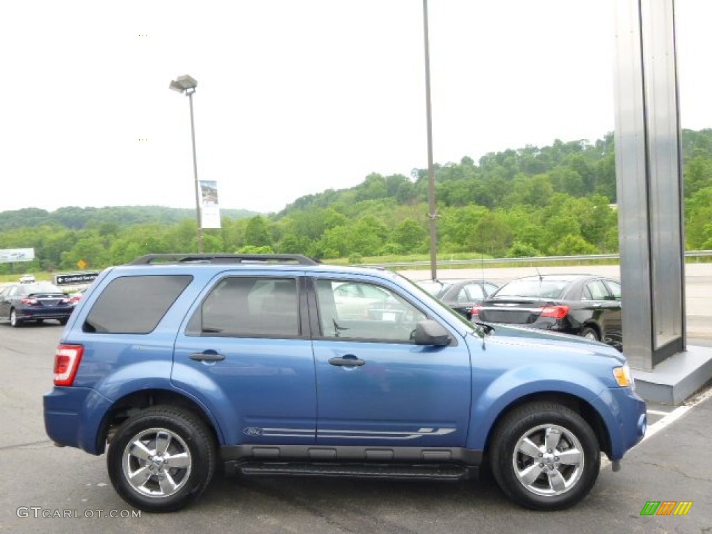 2009 Escape XLT V6 4WD - Sport Blue Metallic / Charcoal photo #4