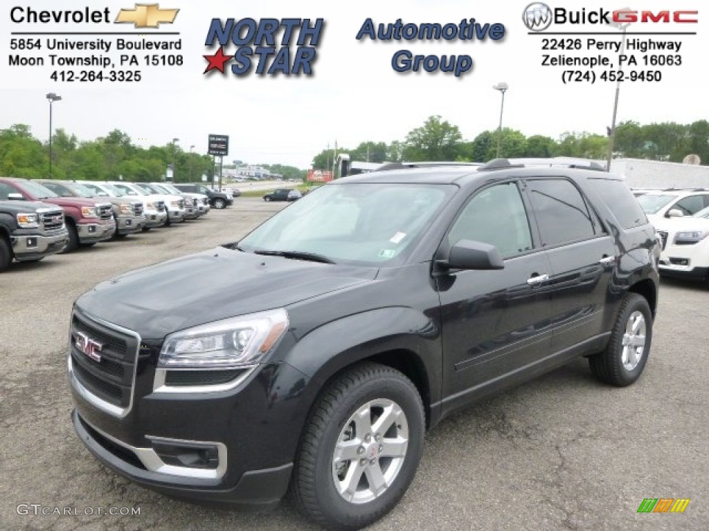 Carbon Black Metallic GMC Acadia