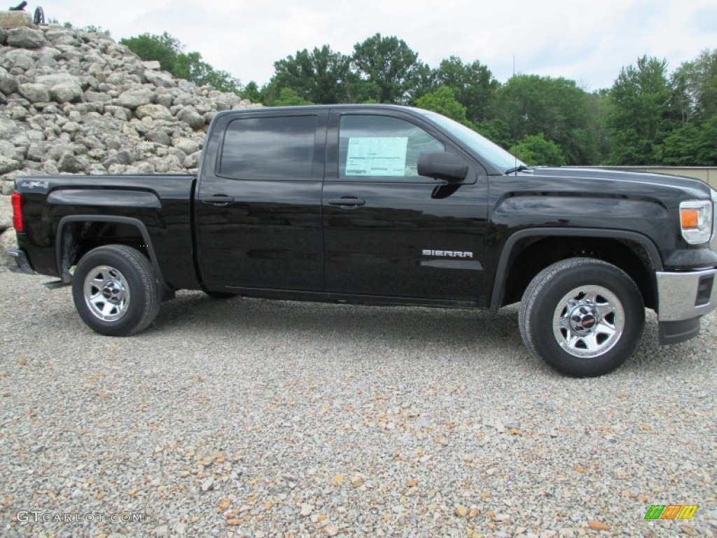 2014 Sierra 1500 Crew Cab 4x4 - Onyx Black / Jet Black/Dark Ash photo #24