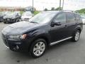 2010 Cosmic Blue Metallic Mitsubishi Outlander SE  photo #3