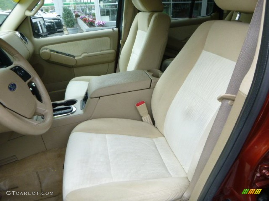 2009 Explorer XLT 4x4 - Dark Copper Metallic / Camel photo #10
