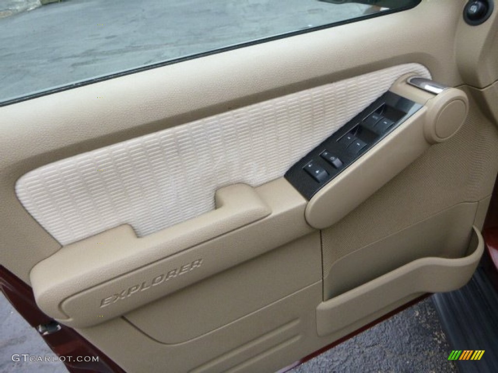 2009 Explorer XLT 4x4 - Dark Copper Metallic / Camel photo #15