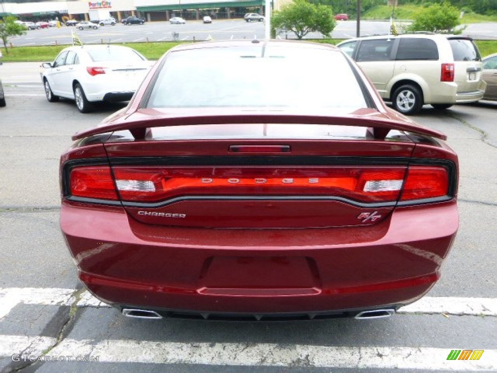 2014 Charger R/T Plus 100th Anniversary Edition - High Octane Red Pearl / Anniversary Black/Foundry Black with Cloud Overprint photo #4