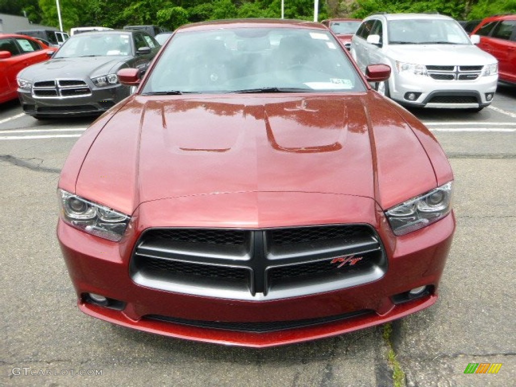 2014 Charger R/T Plus 100th Anniversary Edition - High Octane Red Pearl / Anniversary Black/Foundry Black with Cloud Overprint photo #8