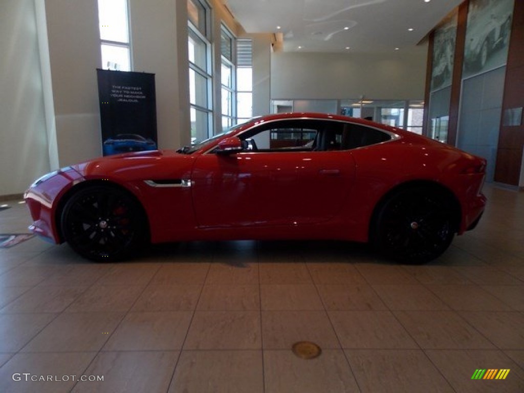 2015 F-TYPE S Coupe - Salsa Red / Jet photo #5