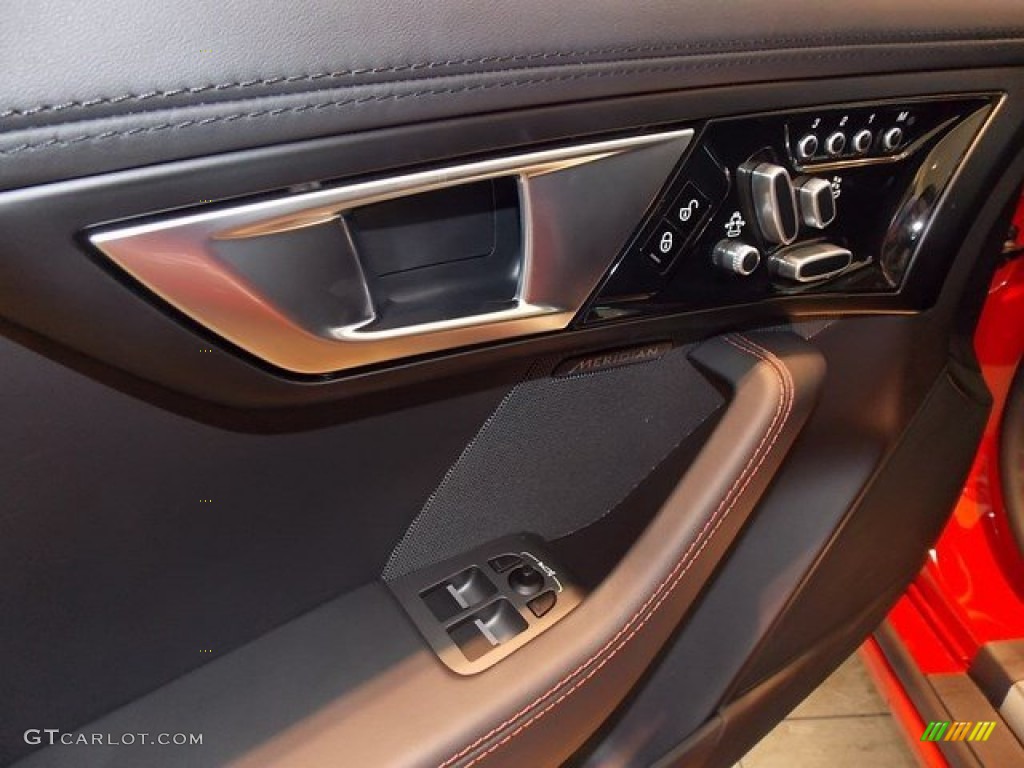 2015 Jaguar F-TYPE S Coupe Jet Door Panel Photo #94361342
