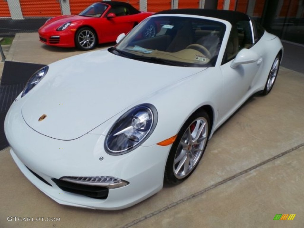 White 2014 Porsche 911 Targa 4S Exterior Photo #94361984