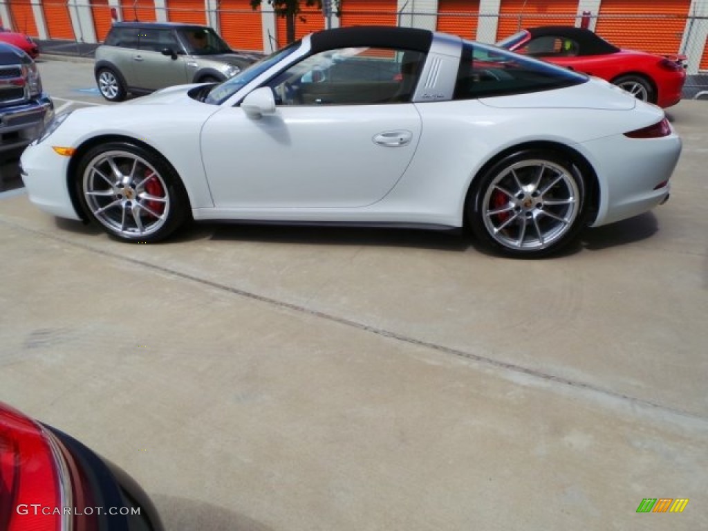 White 2014 Porsche 911 Targa 4S Exterior Photo #94362005