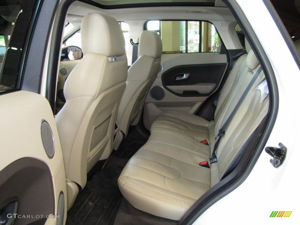 2014 Land Rover Range Rover Evoque Pure Rear Seat Photo #94362133