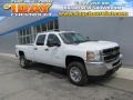 Summit White 2014 Chevrolet Silverado 2500HD WT Crew Cab 4x4