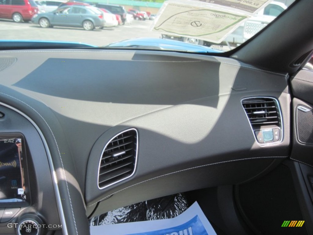 2014 Corvette Stingray Convertible - Laguna Blue Tintcoat / Jet Black photo #16