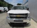 Summit White - Silverado 2500HD WT Crew Cab 4x4 Photo No. 8