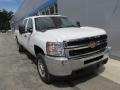 Summit White - Silverado 2500HD WT Crew Cab 4x4 Photo No. 9