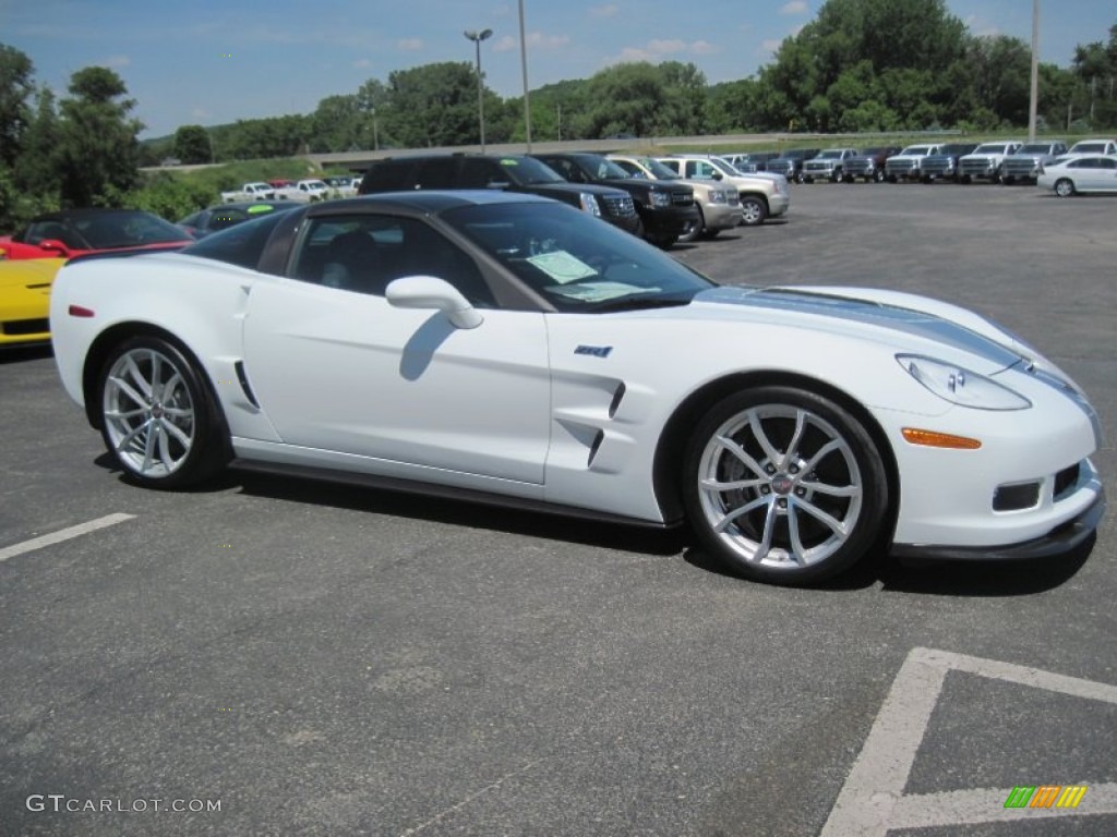 Arctic White 2013 Chevrolet Corvette ZR1 Exterior Photo #94362365