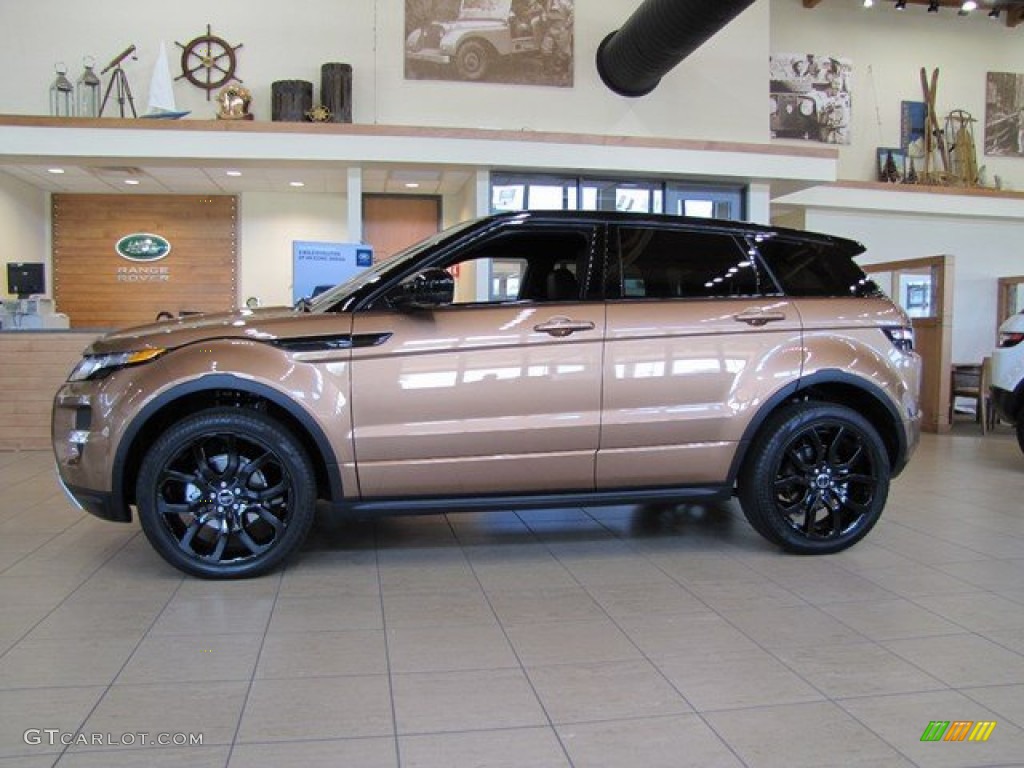 Zanzibar Metallic 2014 Land Rover Range Rover Evoque Dynamic Exterior Photo #94362578
