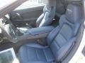 2013 Chevrolet Corvette Diamond Blue/60th Anniversary Design Package Interior Front Seat Photo