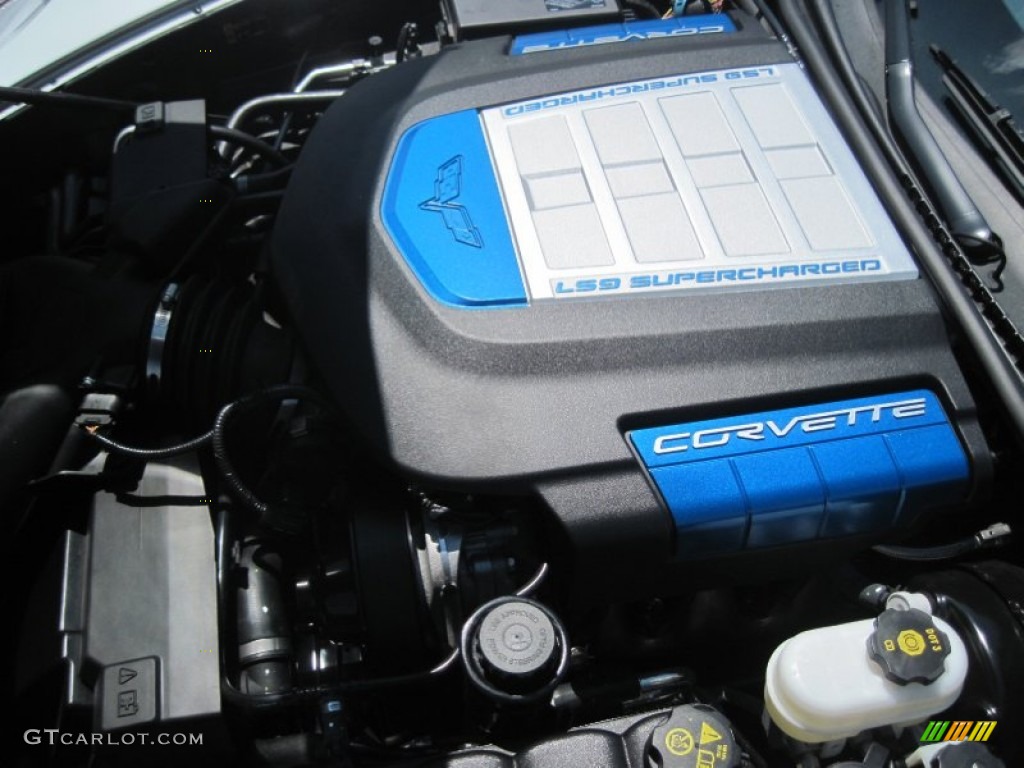 2013 Chevrolet Corvette ZR1 6.2 Liter Supercharged OHV 16-Valve LS9 V8 Engine Photo #94362884