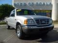 2002 Silver Frost Metallic Ford Ranger XLT SuperCab  photo #9