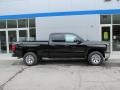 2014 Black Chevrolet Silverado 1500 WT Double Cab 4x4  photo #2