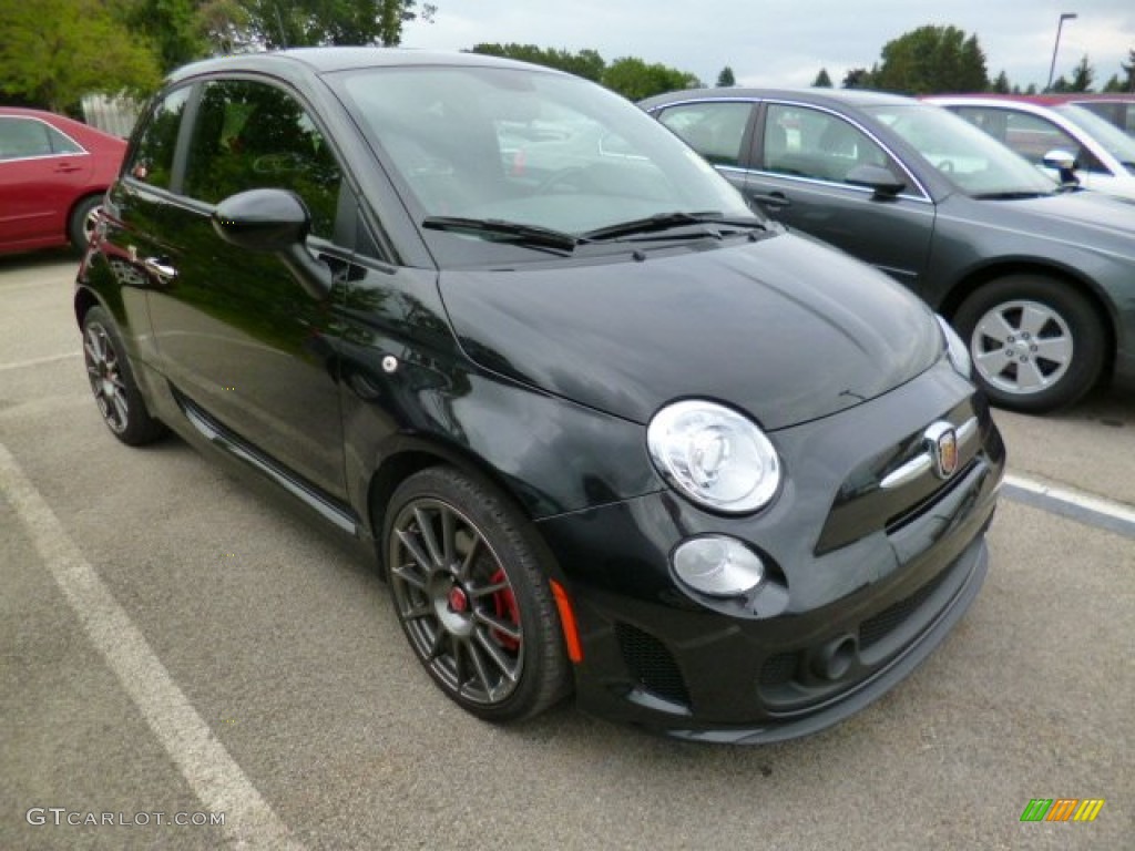 2013 500 Abarth - Nero (Black) / Abarth Nero/Nero (Black/Black) photo #1