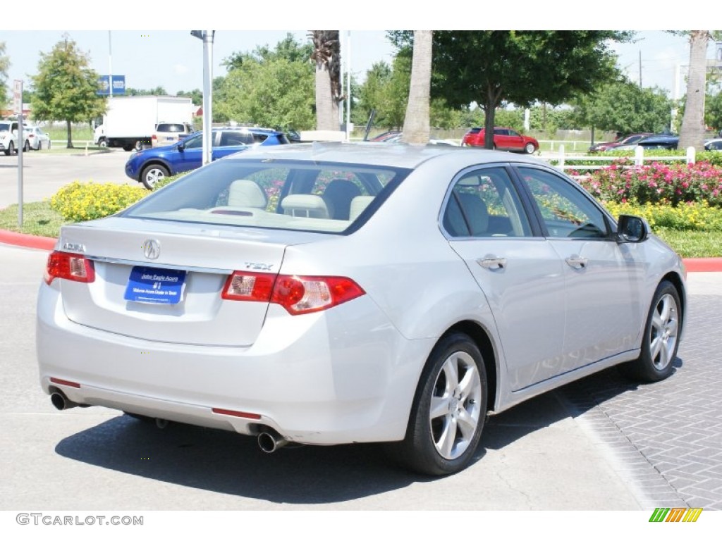2011 TSX Sedan - Forged Silver Pearl / Taupe photo #9