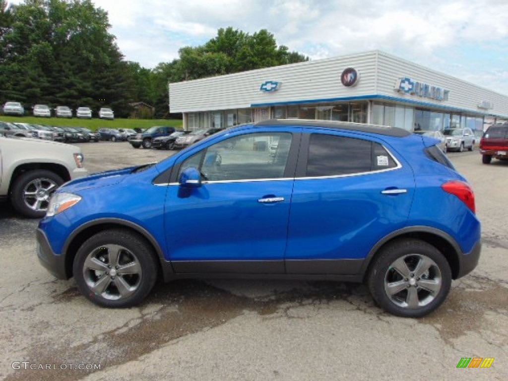 Brilliant Blue Metallic 2014 Buick Encore AWD Exterior Photo #94368188