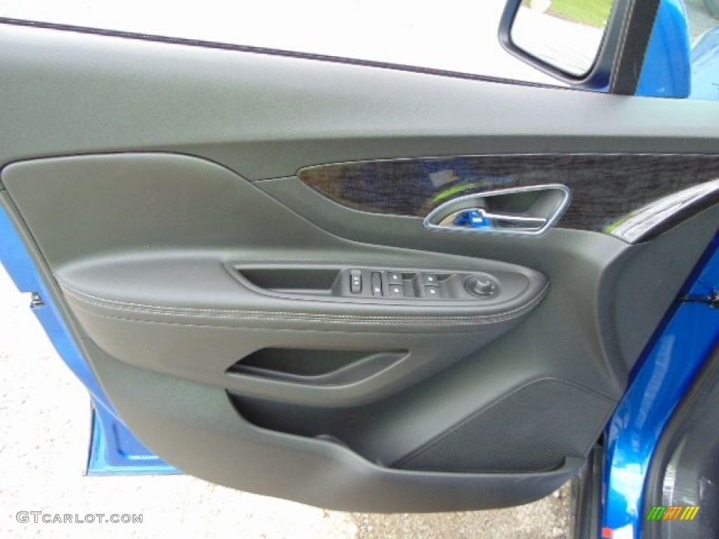 2014 Buick Encore AWD Ebony Door Panel Photo #94368413