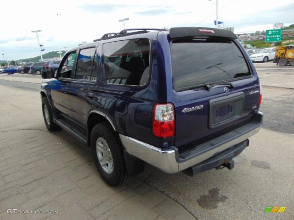 2001 4Runner SR5 4x4 - Stellar Blue Pearl / Gray photo #7