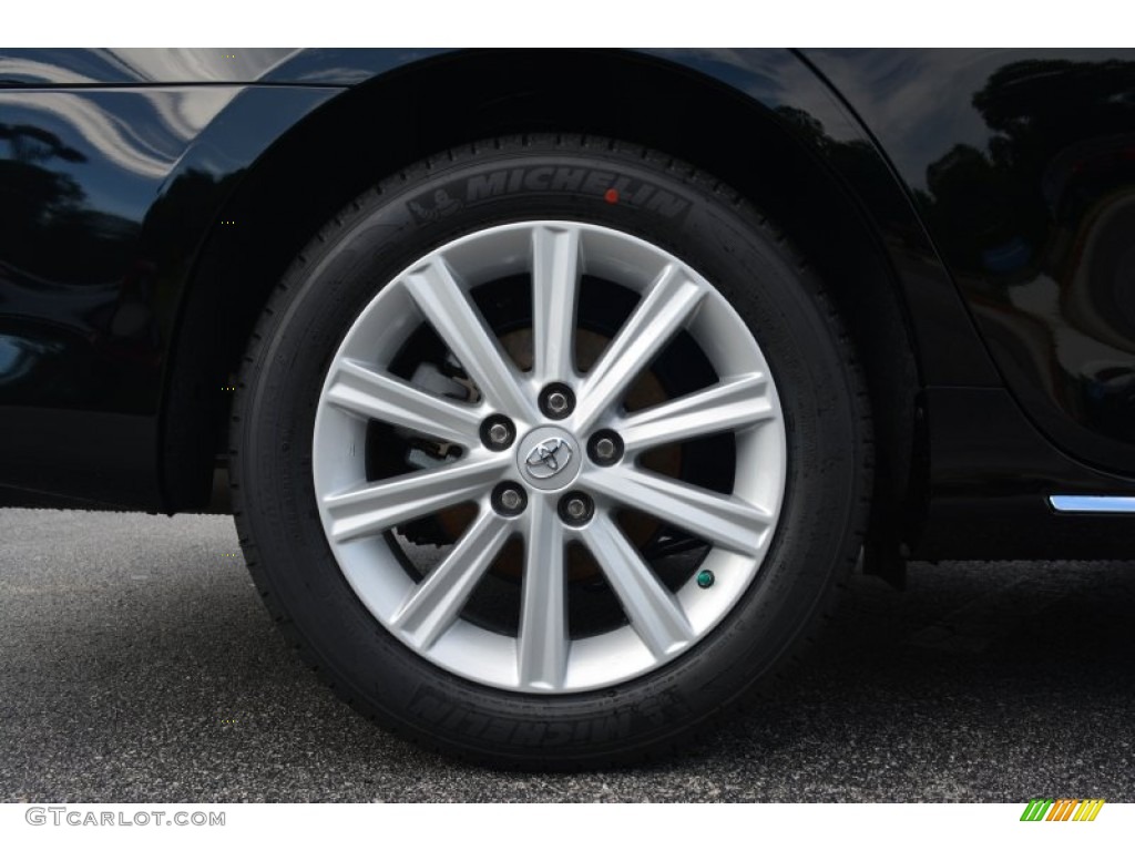 2014 Camry Hybrid XLE - Attitude Black Metallic / Ash photo #10