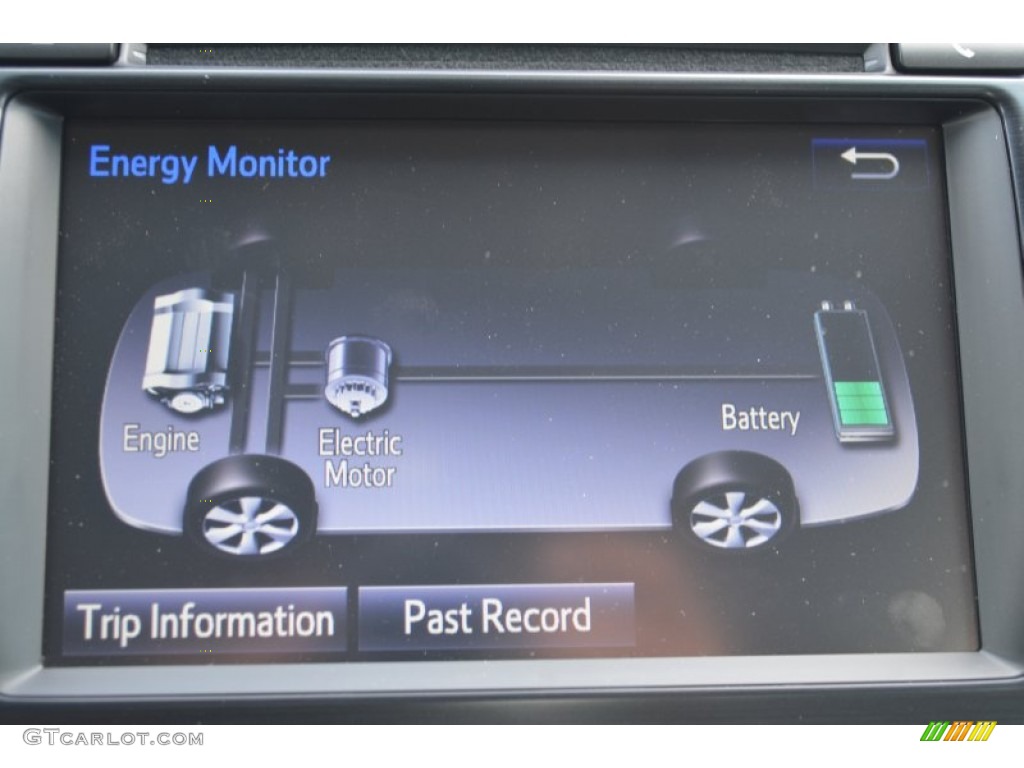 2014 Camry Hybrid XLE - Attitude Black Metallic / Ash photo #14
