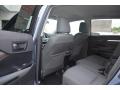 2014 Toyota Highlander Black Interior Rear Seat Photo
