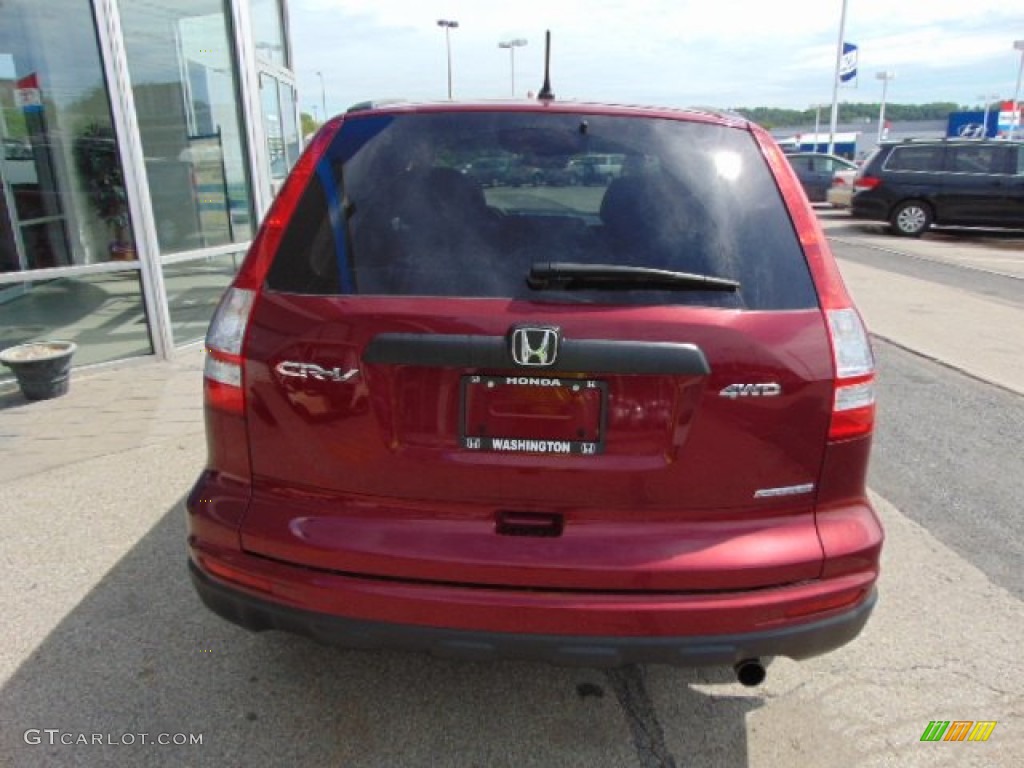 2011 CR-V SE 4WD - Tango Red Pearl / Gray photo #7