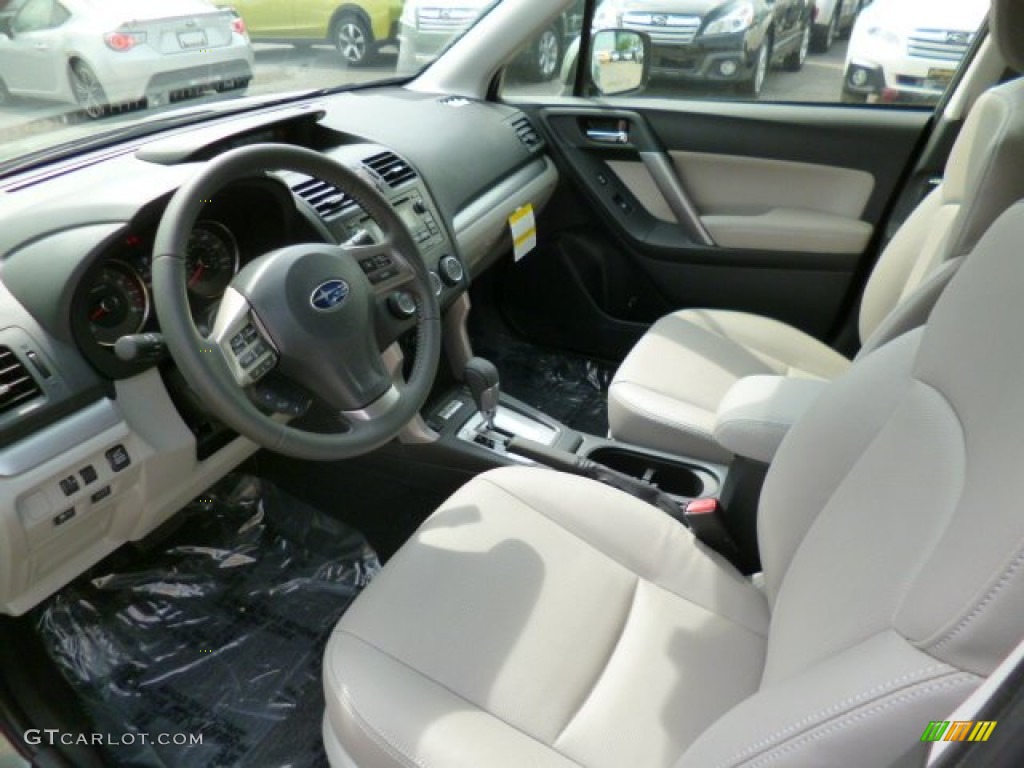 2015 Forester 2.5i Limited - Jasmine Green Metallic / Gray photo #16