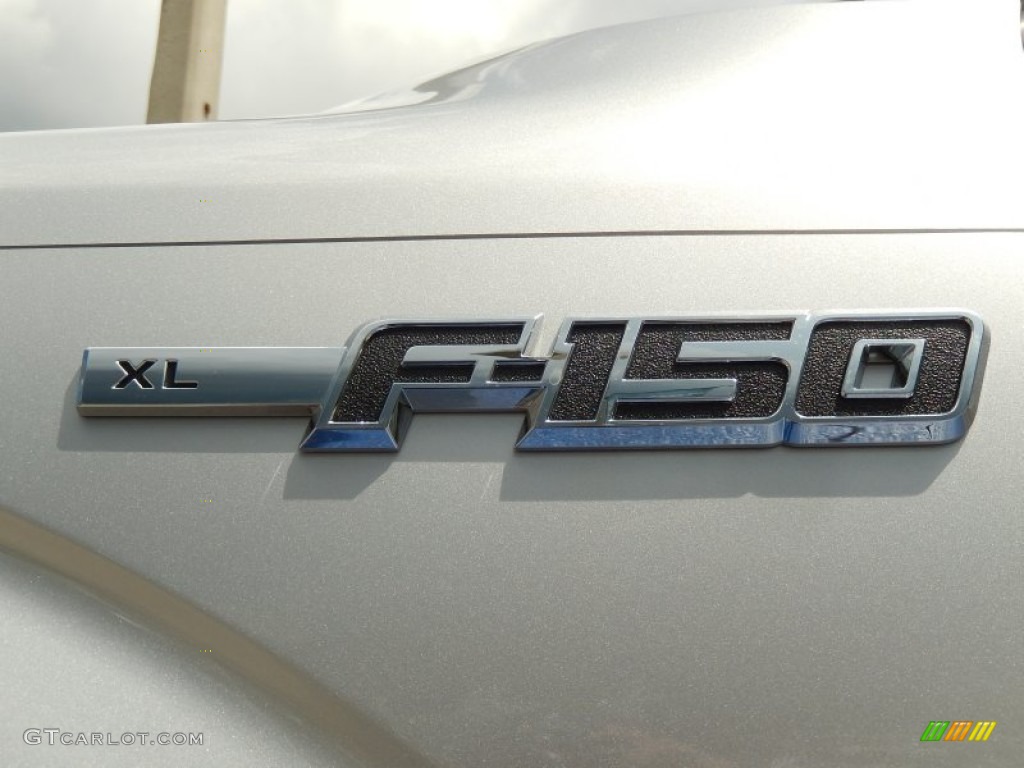 2014 F150 XL Regular Cab - Ingot Silver / Steel Grey photo #5