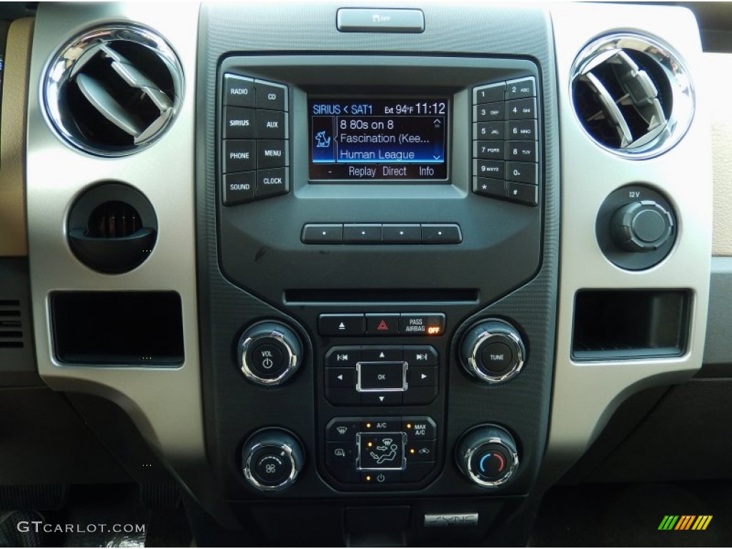 2014 F150 XLT SuperCrew - Blue Jeans / Pale Adobe photo #10