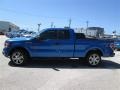 2014 Blue Flame Ford F150 STX SuperCab  photo #1