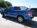 2014 Blue Flame Ford F150 STX SuperCab  photo #2