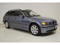 2005 Steel Blue Metallic BMW 3 Series 325i Wagon  photo #2