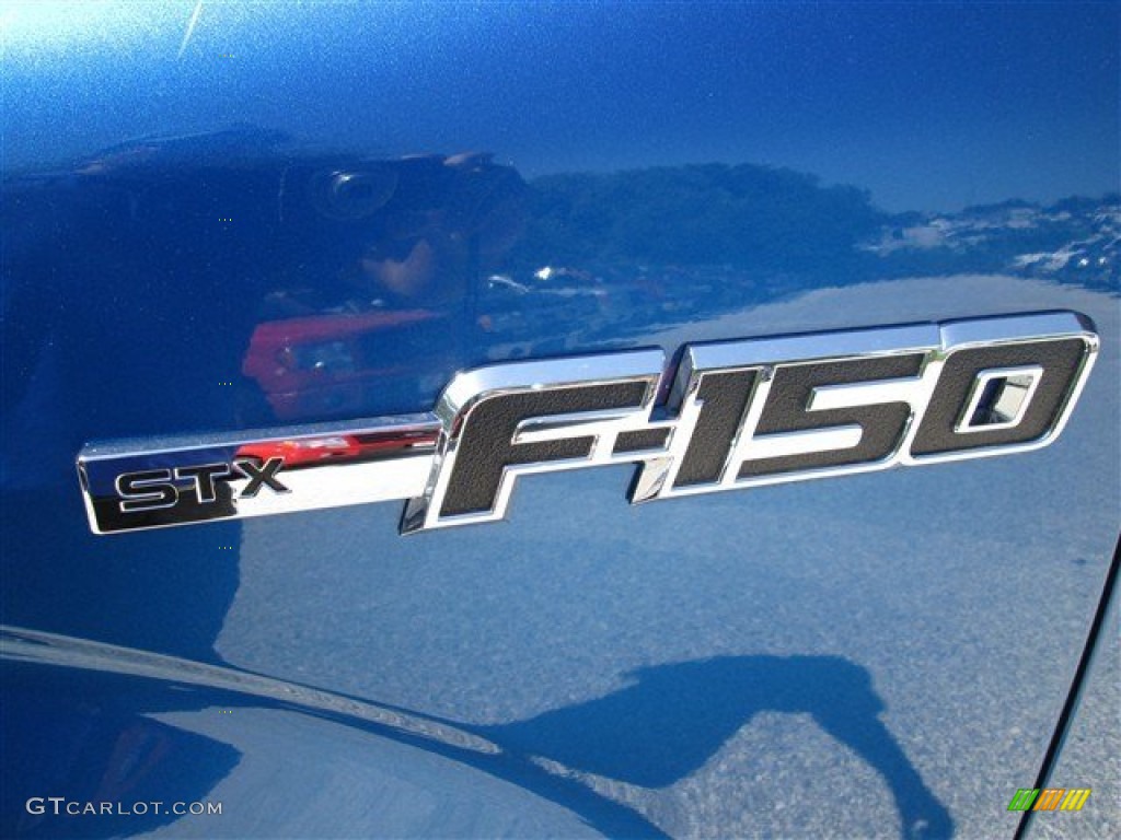 2014 F150 STX SuperCab - Blue Flame / Black photo #9