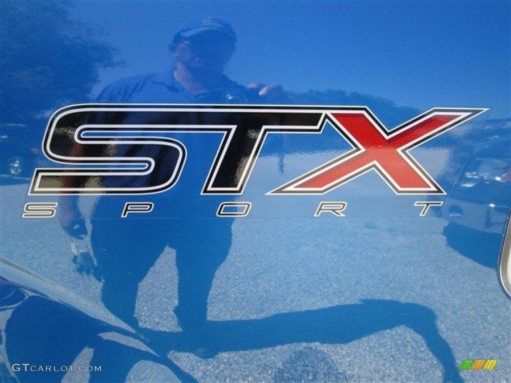 2014 F150 STX SuperCab - Blue Flame / Black photo #10