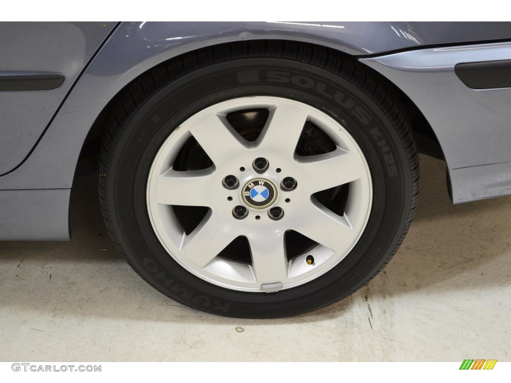 2005 3 Series 325i Wagon - Steel Blue Metallic / Sand photo #8