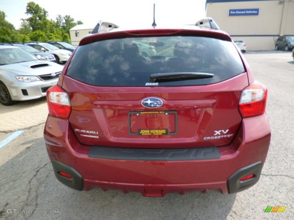 2014 XV Crosstrek 2.0i Premium - Venetian Red Pearl / Ivory photo #6
