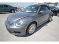 2014 Platinum Gray Metallic Volkswagen Beetle 1.8T Convertible  photo #3