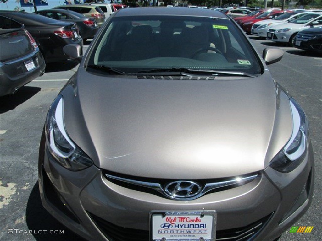 2014 Elantra SE Sedan - Bronze / Beige photo #2