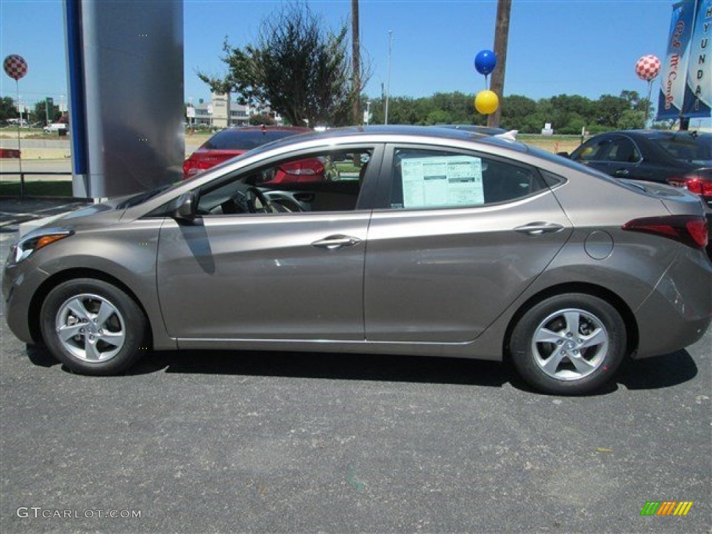 2014 Elantra SE Sedan - Bronze / Beige photo #3